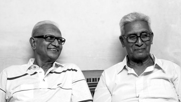 A personal favourite. This is a recent photo of my two grandfathers - my paternal grandfather (right) and his brother